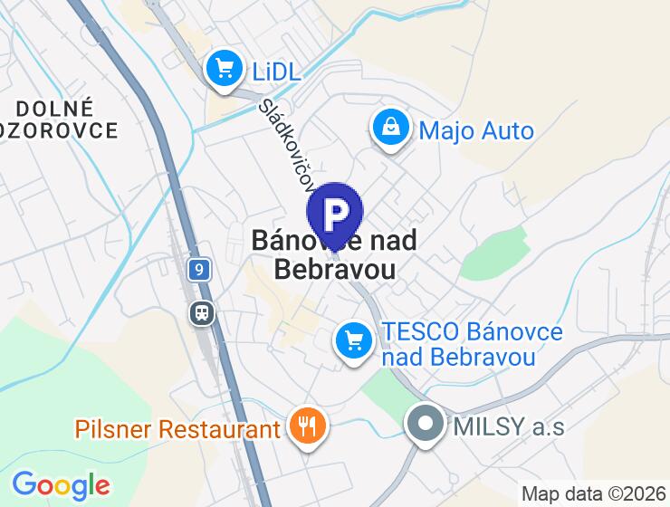 Prenájom veľkej garáže v Bánovciach nad Bebravou
