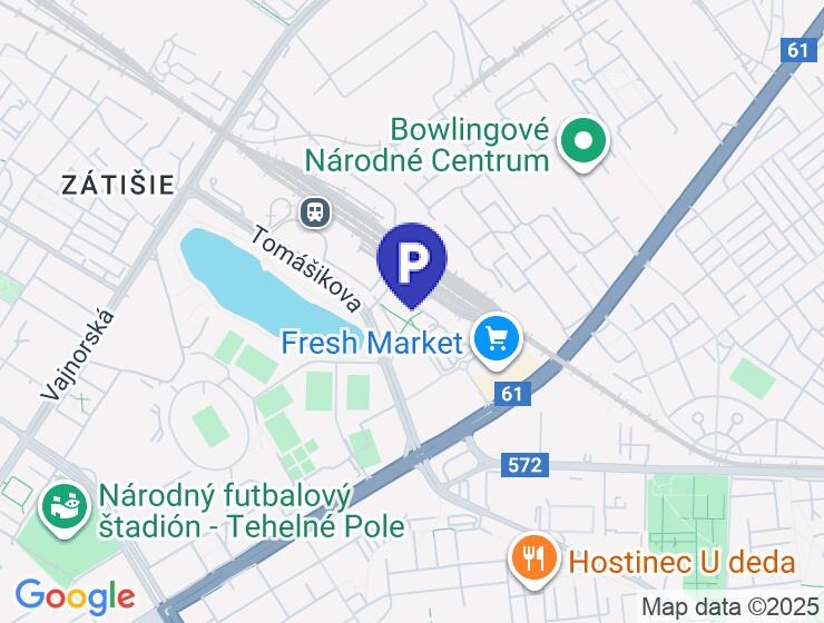 Prenájom vnútorné garážové státie Koloseo