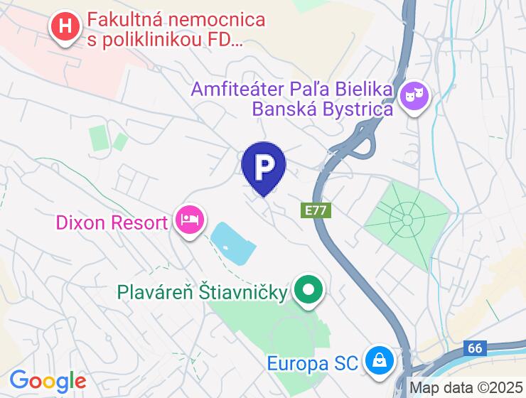 Prenájom vnútorného garážového státia v Banskej Bystrici – Belveder