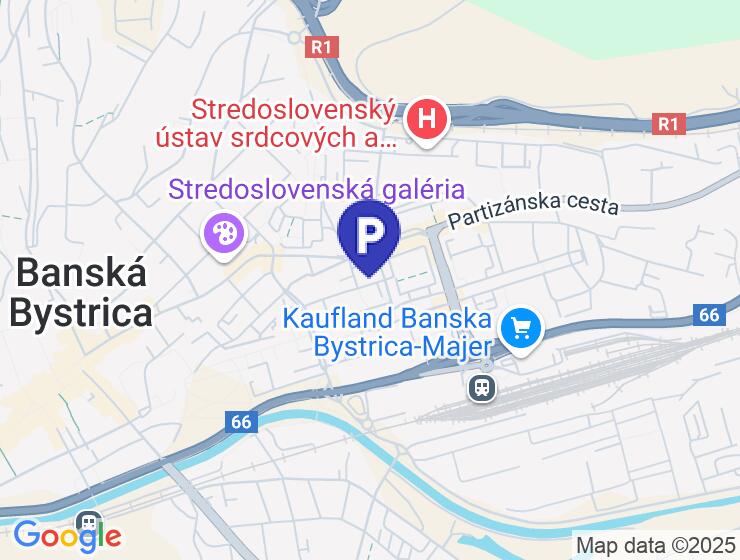 Prenájom vnútorného garážového státia v Banskej Bystrici – Belveder