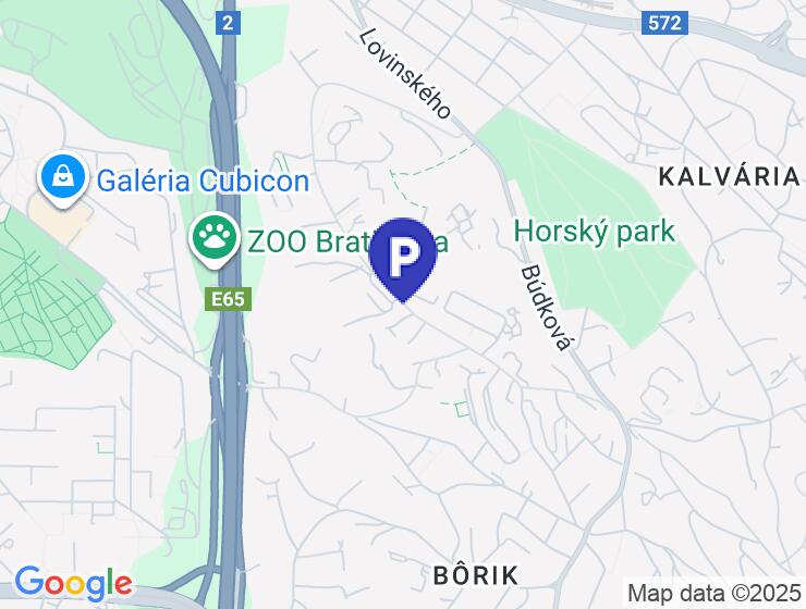 Prenájom vnútorného garážového státia v Bratislave