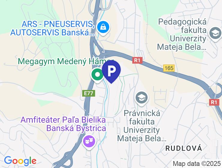 Prenájom vnútorného garážového státia v Rezidencii Severná, Banská Bystrica