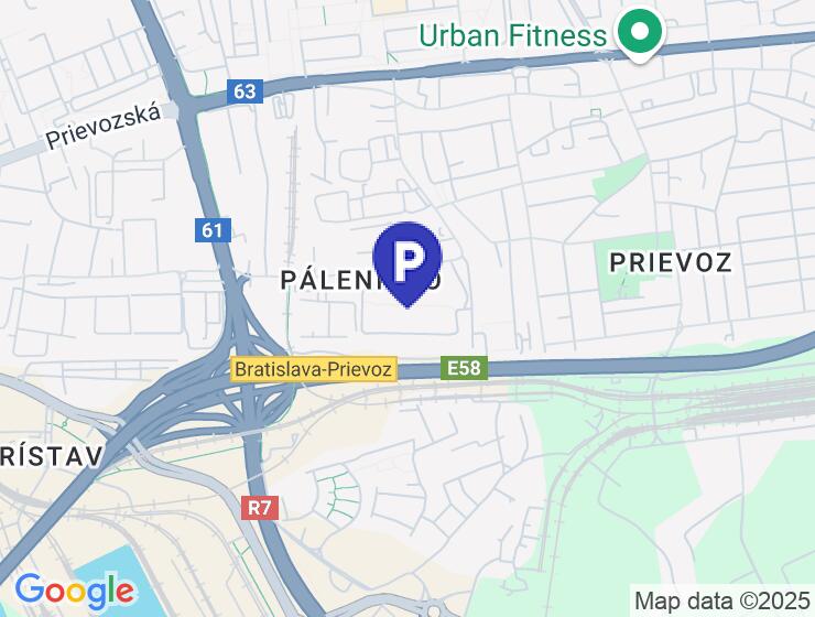 Prenájom vnútorného parkovacieho miesta NUPPU Hortensia