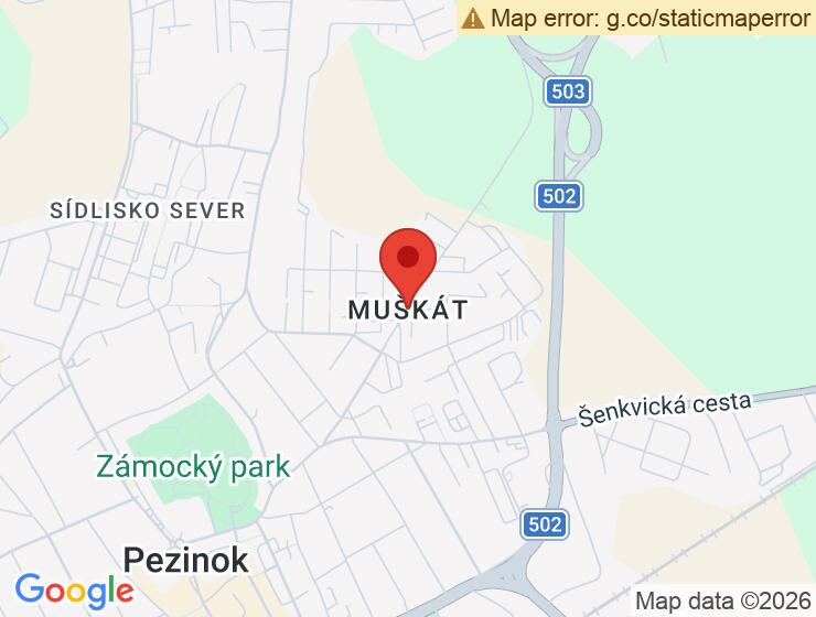 Prenájom vnútorného parkovacieho miesta v Pezinku – Muškáty