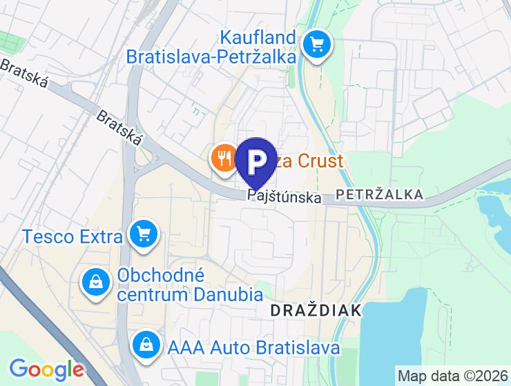 Prenájom vnútorného parkovacieho miesta v Skybox, Petržalka