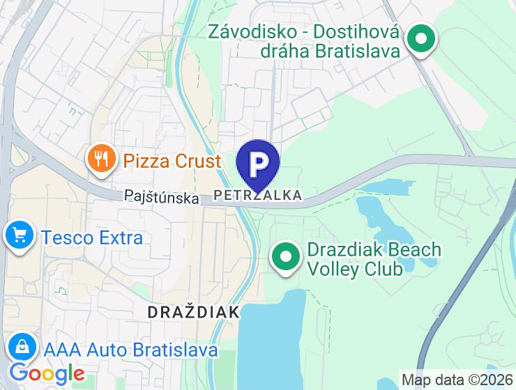 Prenájom vnútorného parkovacieho miesta v Slnečniciach, Petržalka