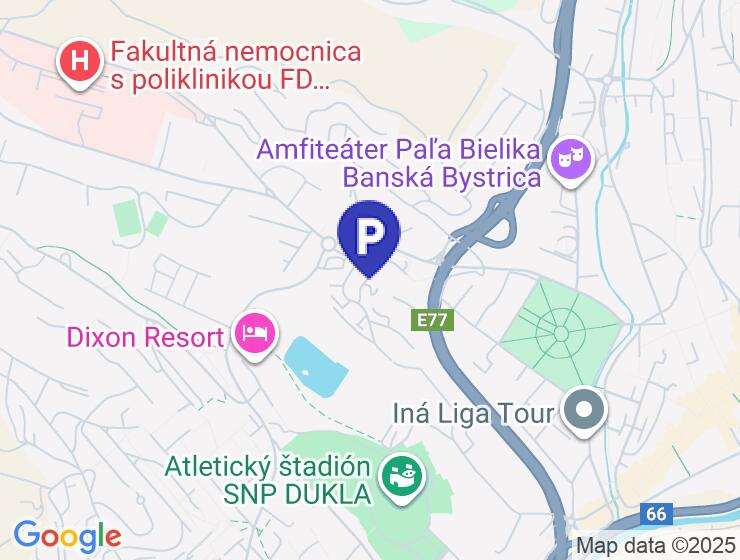 Prenájom vnútorného parkovacieho státia v Banskej Bystrici - Belveder
