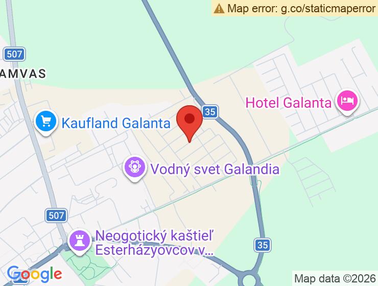 Prenájom vonkajších parkovacích miest v Galante - Mládežnícka Štvrť