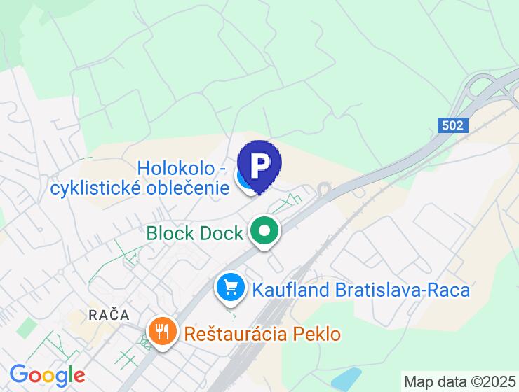 Prenájom vonkajšieho parkovacieho miesta Bratislava-Rača, Pri vinohradoch