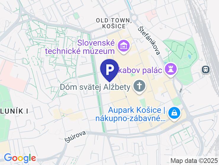 Prenájom vonkajšieho parkovacieho miesta na Hradbovej ulici