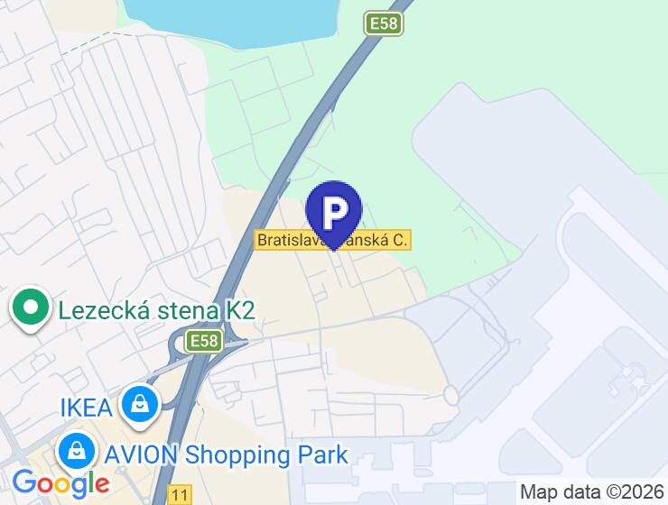 Prenájom vonkajšieho parkovacieho miesta na Ivanskej ceste, Bratislava - Ružinov