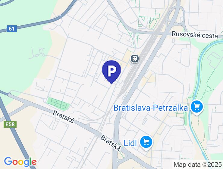 Prenájom vonkajšieho parkovacieho miesta v Kopčianke