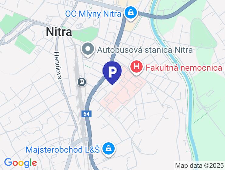 Prenájom vonkajšieho parkovacieho miesta v NOVA NITRA