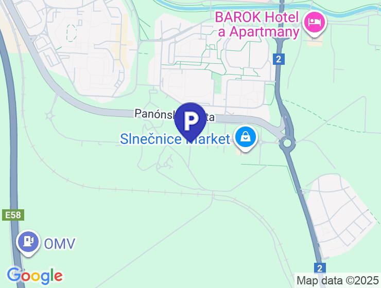 Prenájom vonkajšieho parkovacieho miesta v Petržalke