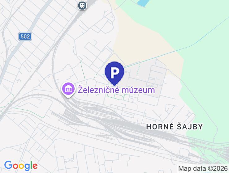 Prenájom vonkajšieho parkovacieho miesta v projekte RNDZ