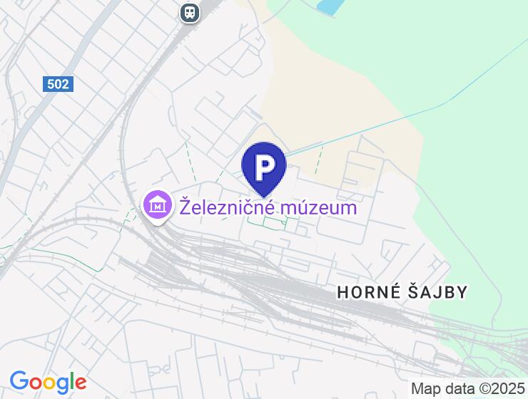Prenájom vonkajšieho parkovacieho miesta v projekte RNDZ