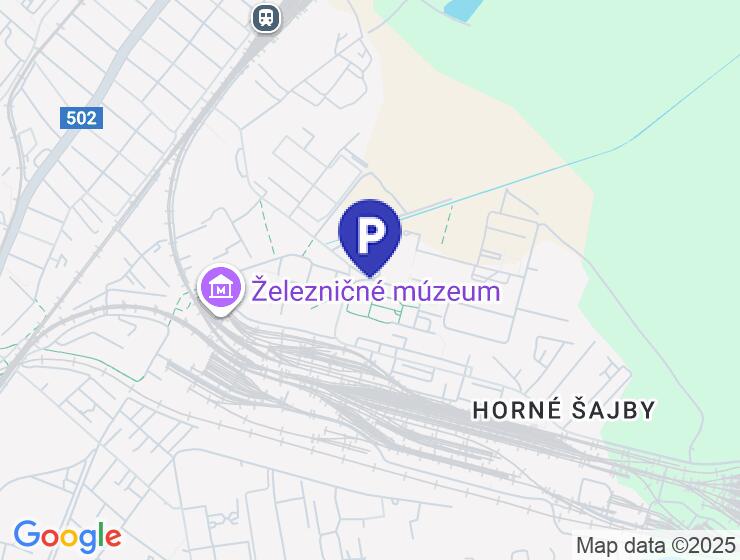 Prenájom vonkajšieho parkovacieho miesta v projekte RNDZ
