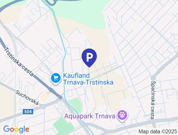 Prenájom vonkajšieho parkovacieho státia na Cukrovej ulici