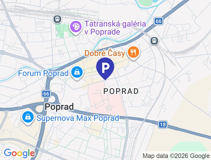 Prenájom vonkajšieho parkovacieho státia v Tatranskej Lomnici
