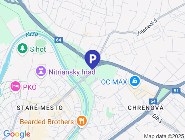 Prenájom vyhradeného parkovacieho státia v garáži OC Promenáda, Nitra