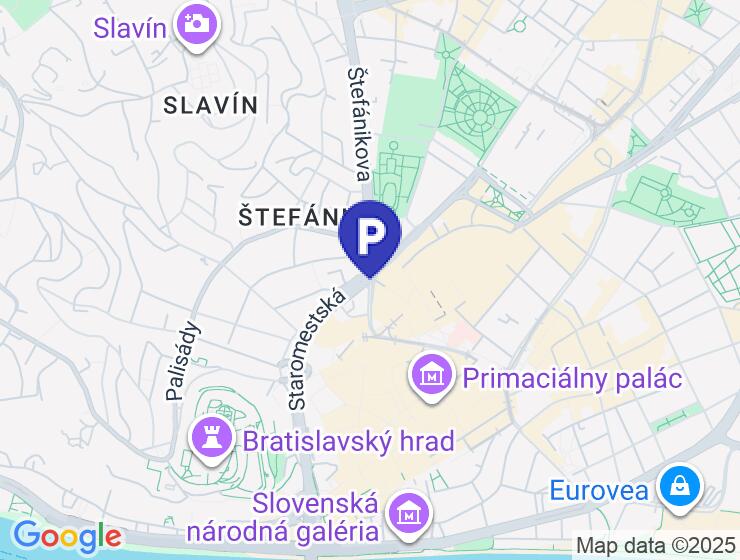 Prenájom vyhrievaného garážového státia v centre Bratislavy