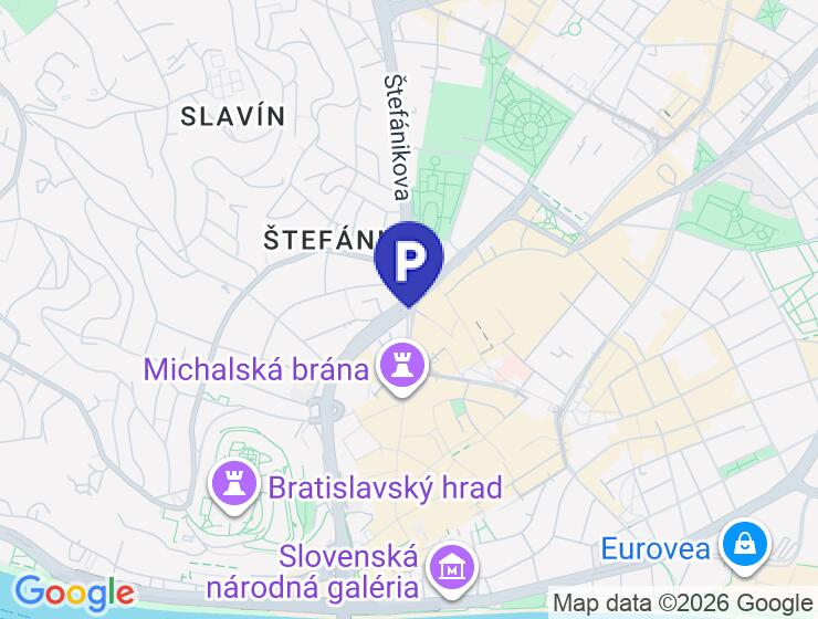 Prenájom vyhrievaného garážového státia v Starom meste BA