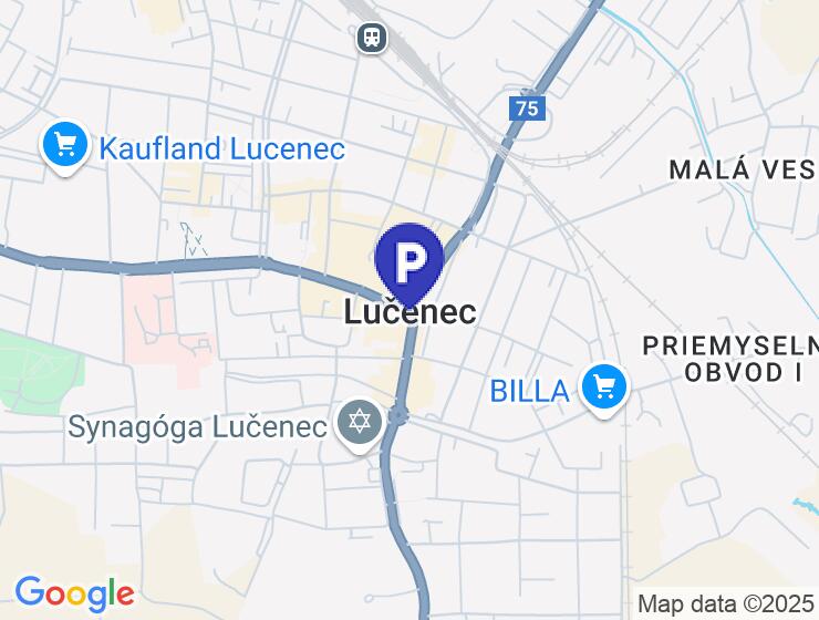 Prenájom vykurovanej garáže v centre Lučenca