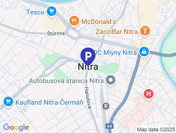Prenájom vykurovanej garáže v centre Nitry