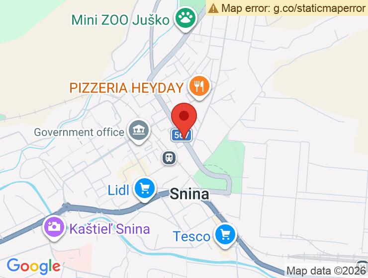 Prenájom vykurovanej garáže v Snine s elektrinou