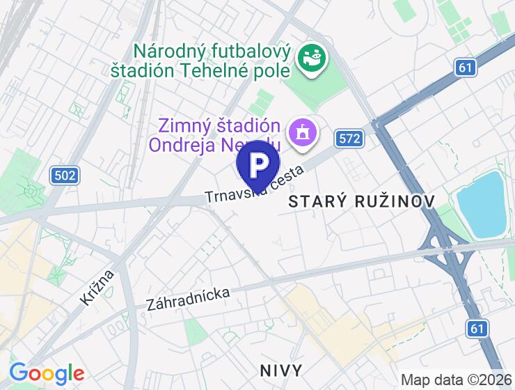 Prenájom vynovenej garáže v Ružinove na Trnavskej ceste