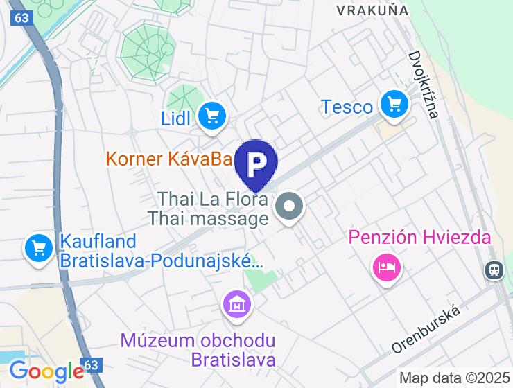 Prenájom zamykateľnej garáže na Kazanskej ulici