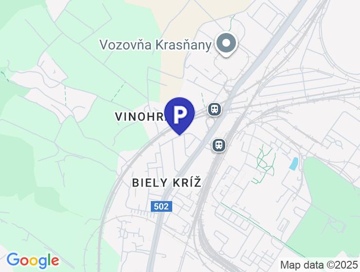 Prenájom zateplenej garáže 16 m² na Cintulovej ulici