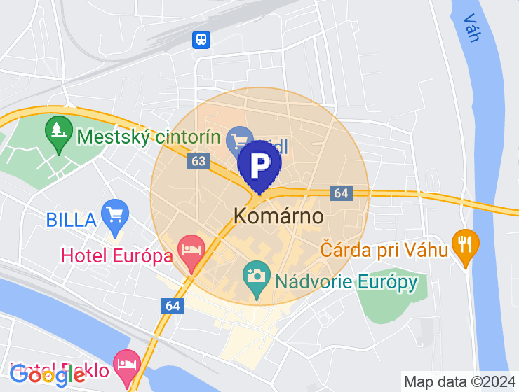 Hladam prenajom garaze v Komarne