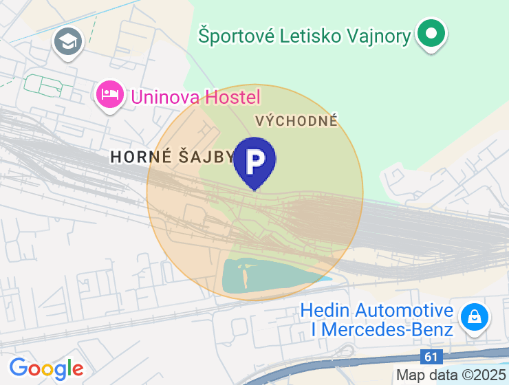 Hľadám prenájom garáže Východná Rača