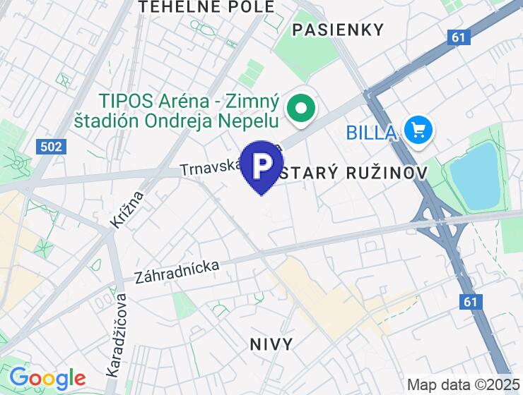 Prenaj.vnútorné PS na Jégého 6, v Ružinove