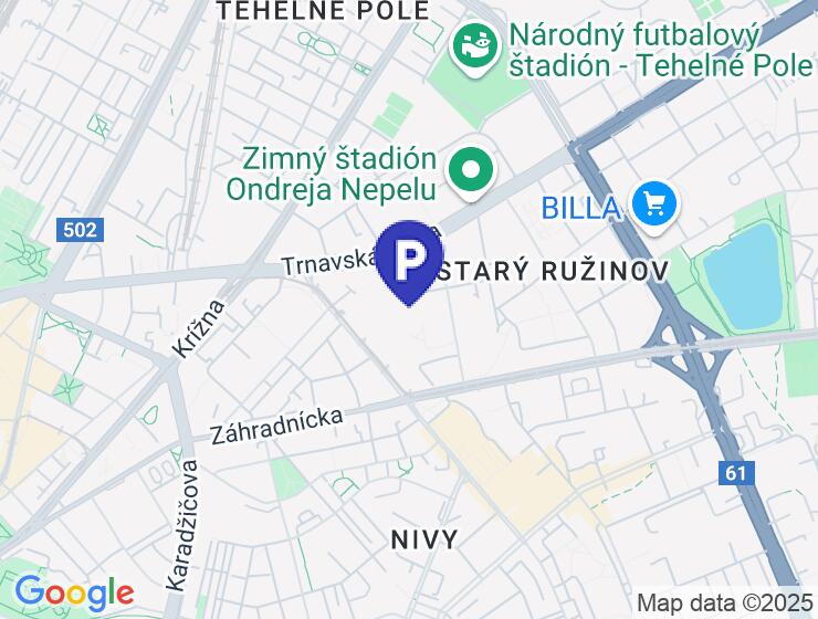 Prenaj.vnútorné PS na Jégého 6, v Ružinove