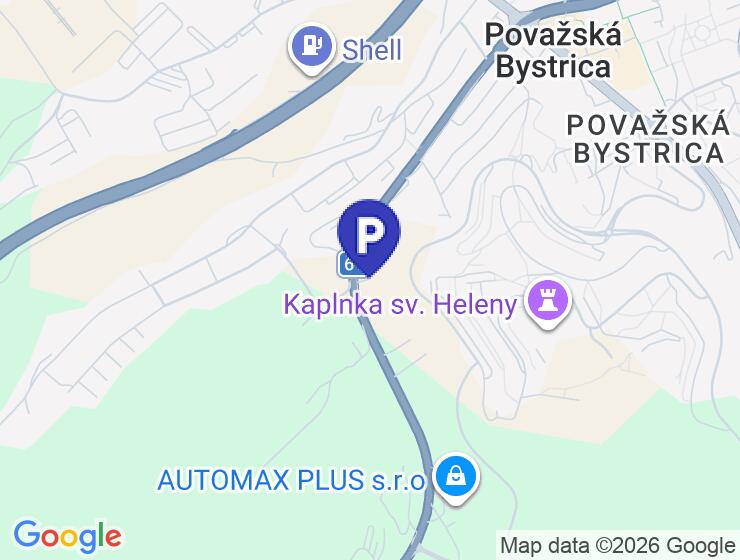 Priestranná garáž na predaj na ulici Sládkovičova v Považskej Bystrici