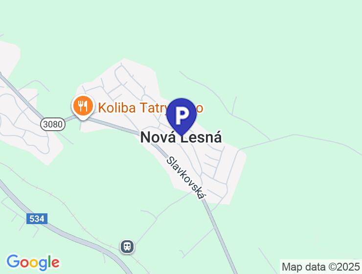 Priestranná garáž na predaj v Nových Lesnej