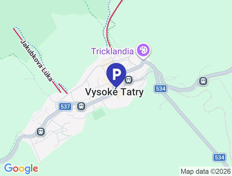 Priestranná garáž na predaj v Tatranskej Lomnici (27 m²)