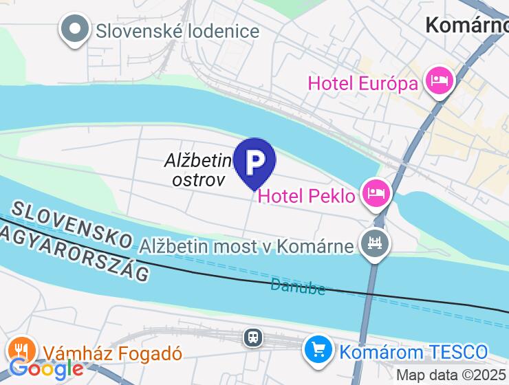 Priestranná garáž na prenájom na Alžbetinom ostrove