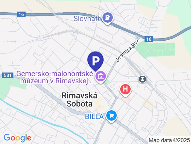 Priestranná garáž/sklad 88m2 na Daxnerovej ulici v Rimavskej Sobote - na predaj