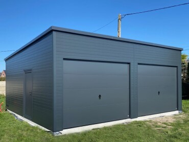 Na predaj zateplená garáž 8x6m s montážou