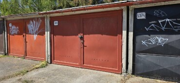 Na predaj garáž s novou strechou v meste pod nemocnicou
