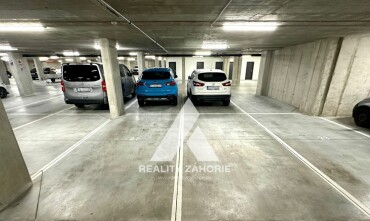 Prenájom podzemných parkovacích miest v centre Malaciek