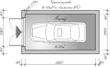 Rekonštruovaná murovaná garáž na predaj v Bratislave - Nové Mesto