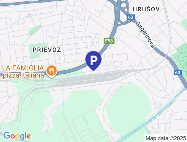 Radová garáž 18 m² na predaj na Domkárskej ulici, Bratislava II