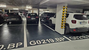 Parkovacie miesto na prenájom v podzemnej garáži pri Trnavskom Mýte