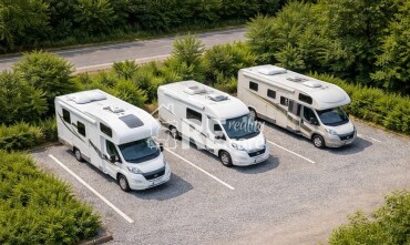 Na predaj parkovacie státie pre karavan v Bratislave – Polianky