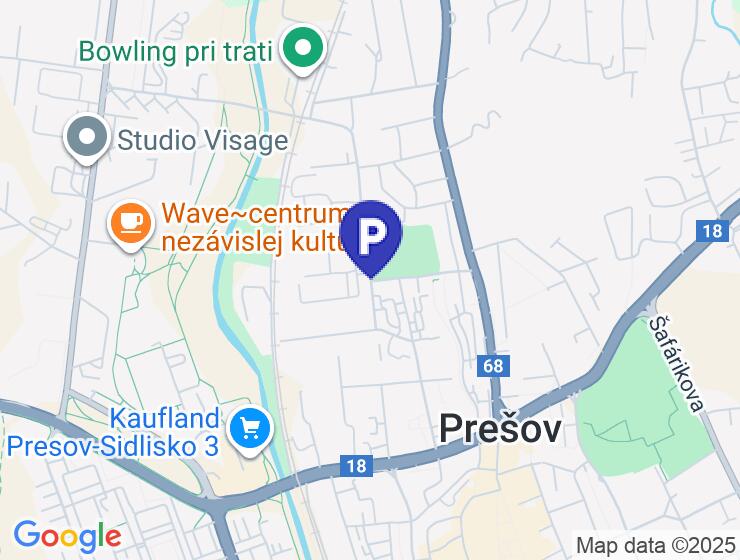 Samostatná garáž 18 m² s elektrinou na predaj v Prešove