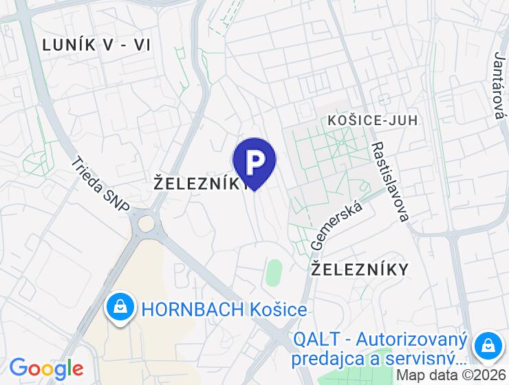 Samostatná garáž na predaj na Lomonosovovej ulici v Košiciach